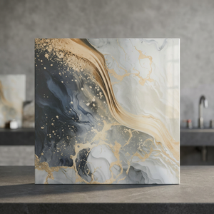 Carreaux de sol en céramique de porcelaine gris granit 40x40cm, haute résistance, antidérapants, pour extérieur, parking, allée - Product Image 1