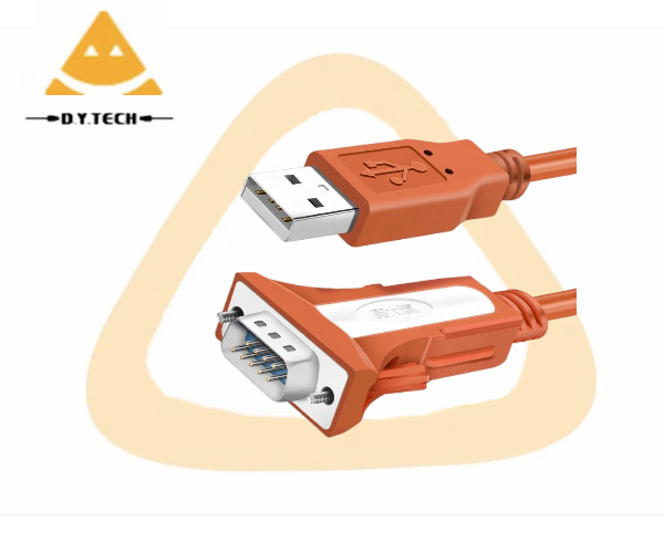 Binding Ftdi Usb Serial Rs232 Usb to Rs232 Converter Cable for Win7/8/10/11 Factory Direct Original PVC Braid FCC CE 1.8m