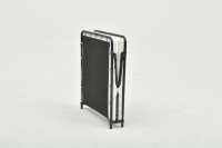 Lit plateforme moderne en métal ENKE Z-11, style vietnamien, pliable avec rangement, tailles Twin/Full/King pour appartement et chambre à coucher