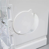 Cage de présentation écologique pour oiseaux, idéale pour les expositions et la photographie - Portable pour canaris, pinsons et petits oiseaux