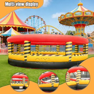 Jeu gonflable mécanique de type <span class=keywords><strong>Wipeout</strong></span> de 8 m pour événements festifs pour adultes - Product Image 3