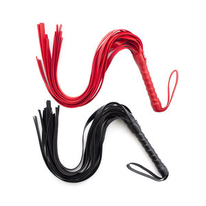 Látigo de cuero PU de 44 cm para sexo, palmadas, BDSM, <span class=keywords><strong>bondage</strong></span>, fetiche <span class=keywords><strong>gay</strong></span>, juguete erótico para adultos. - Product Image 1