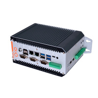 Mini PC sin Ventilador para Riel DIN, Intel 13ª/12ª Gen. Core I3/I5/I7, 2 LAN, 6 COM, 2*DDR5 64GB, 7*USB, CAN, Edge IOT, PC Industrial Integrado