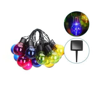 Tira de Luces Solares de 5.8M en Colores Surtidos para Decoración de Jardín Exterior - Product Image 2