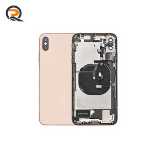 Carcasa trasera de vidrio restaurada original para <span class=keywords><strong>iPhone</strong></span> 14 12 Mini 11 Pro <span class=keywords><strong>XS</strong></span> Max, carcasas de teléfono móvil con respaldo completo - Product Image 1
