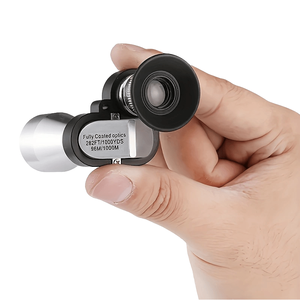 Télescope d'angle <span class=keywords><strong>zoom</strong></span>, vision nocturne, étanche, mini portable, HD haute puissance, mono, jeu de balle en plein air, 8X20, champ de vision 96M/1000M - Product Image 1