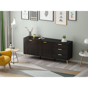 Buffet blanc Belle pièce parfaite pour accueillir des <span class=keywords><strong>d</strong></span>îners et des petits rassemblements Buffet Cabinet - Product Image 4