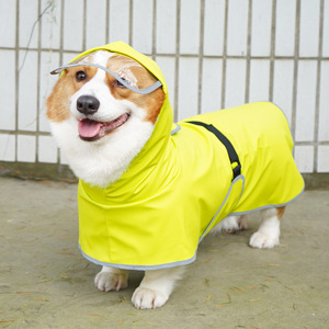 Impermeable para mascotas con capucha, impermeable para perros pequeños y medianos, ropa para mascotas para las cuatro estaciones - Product Image 2