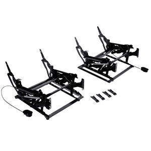 Estructura de Sofá Reclinable Individual Yuyao, Función Manual, Color Negro YY-01, Mueble para Sala de Cine en Casa - Product Image 1