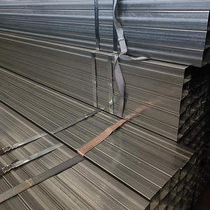 Tuyaux carrés en acier galvanisé Q195 Q215 Q235 laminés à chaud haute résistance, tubes rectangulaires en acier galvanisé - Product Image 2