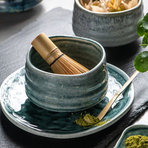 Service de bol à salade en porcelaine, vaisselle en céramique, <span class=keywords><strong>cuisine</strong></span> japonaise coréenne unique 1 pièce - Product Image 5