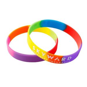 Pulseras Promocionales Personalizadas de Silicona Elástica Resistentes al Agua, Pulseras de PVC - Product Image 5