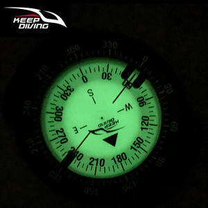 KEEP DIVING CP 990 50m Clip de plongée magnétique puissant avec fenêtre de visualisation latérale à luminescence nocturne pour tube, base de clip et boussole - Product Image 4