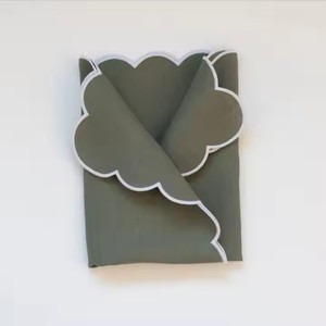 <span class=keywords><strong>Set</strong></span> di arredamento Vintage per la tavola di nozze 100% panno di lino tovagliolo <span class=keywords><strong>e</strong></span> tovaglietta <span class=keywords><strong>tovaglia</strong></span> ricamata per ristoranti <span class=keywords><strong>e</strong></span> matrimoni - Product Image 4