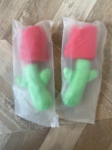 Doe Pet aksesuarları toptan özel kırmızı gül otomatik köpek ses oyuncaklar noel köpek çiğnemek oyuncak hediye Pet köpek sevgililer çiğnemek oyuncak - Product Image 6