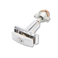 Serrure de porte intelligente push-pull de sécurité avec espaces commerciaux à code clé-pour hôtels bureaux écoles appartements cylindre en alliage de zinc
