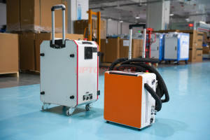 Nouveau nettoyeur laser à fibre mobile automatique RAYCUS TPC-500W, sans pollution environnementale, pour le retrait de peinture, bois, métal, <span class=keywords><strong>pierre</strong></span> - Product Image 6