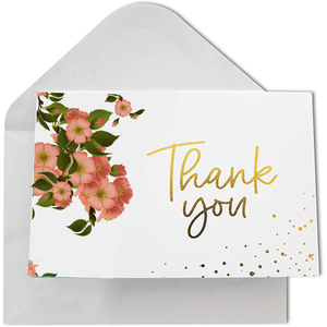 Biglietti d'<span class=keywords><strong>invito</strong></span> fai da te in carta Kraft, biglietti di ringraziamento con busta per matrimoni, Natale, compleanni - <span class=keywords><strong>Cartolina</strong></span> con design in carta offset - Product Image 5