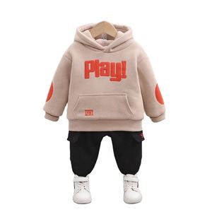 Productos Más Vendidos en Estados Unidos, Conjunto de Sudadera con Capucha para Niños, Ropa de Invierno para Niños con Estampado de Letras - Product Image 1