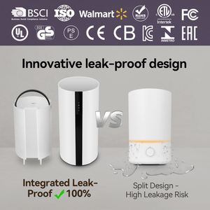 Humidificateur d'air ultrasonique intelligent 3,5 L avec écran tactile LED et diffuseur d'huiles essentielles pour hôtels - Product Image 2
