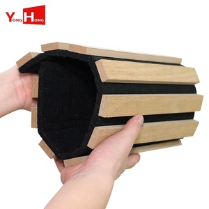 Material Acústico Económico y Ecológico para Insonorización, Paneles de Pared de Listones de Madera Acústica, Tablero de MDF PET - Product Image 6