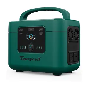 Outdoor Portable 1200W 328300mAh Rechargeable Camping Solar Energy Generator Power Station
