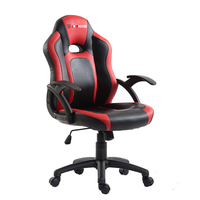 Fauteuil de jeu pour enfants en cuir PU JR RACING, base cinq étoiles, réglable en hauteur, pivotant, moderne, vente en gros