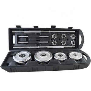 Pas cher Offre Spéciale 50Kg Haltère Ensemble Haltère Barbell 50 kg Réglable Haltère Ensemble à vendre Force Machine - Product Image 4