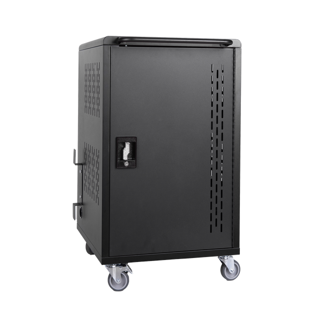 Manufacturer Direct 32 Bay Mobile Charging Cart, Laptop/Tablet Charging Station with Power Strip for School, Office, Library
