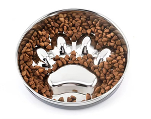 Nuevo Estilo de Comedero Lento para Mascotas de Acero Inoxidable, Tazón de Comida para Perros con Diseño de Rompecabezas, Antiaburrimiento, Antiinflamación, Tazón de Comida Saludable para Perros - Product Image 5