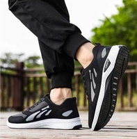 BAEWOON B34 Chaussures décontractées pour hommes à semelle rehaussante, en maille respirante, pour le travail, le sport, la course et la marche