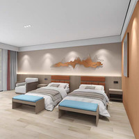 Guangdong appartement hôtel chambre meubles Business Suite utilisé hôtel meubles lit d'hôtel