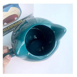 Mug à café 3D Snorlax <span class=keywords><strong>de</strong></span> grande capacité 1000 ml, tasse à eau en céramique <span class=keywords><strong>de</strong></span> dessin animé, tasse à thé au lait créative, cadeau pour enfants, garçons et filles - Product Image 6