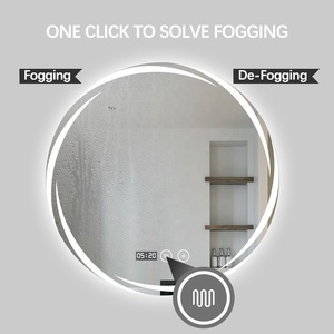 <span class=keywords><strong>Espejo</strong></span> de Pared Iluminado con Diseño de Sol y Flores de BOLEN, <span class=keywords><strong>Espejo</strong></span> Decorativo para Hotel con Luz de Tres Colores, <span class=keywords><strong>Espejo</strong></span> para Baño - Product Image 5