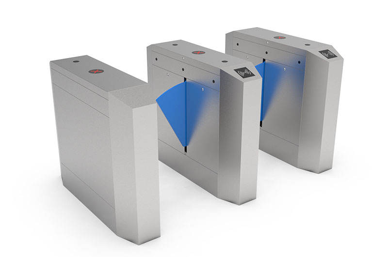 Direct Sale Adjustable Switching Time Wing Flap Turnstile Gate 304 ...
