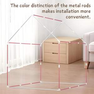 Carpa de Juego Infantil para <span class=keywords><strong>Niños</strong></span> y Niñas, Tipo <span class=keywords><strong>Tipi</strong></span>, Castillo de Princesa, para Interiores y Exteriores, Suministro de Fábrica - Product Image 6