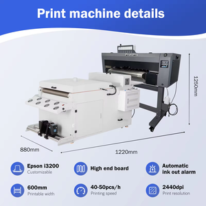 Printpro เครื่องพิมพ์ DTF คุณภาพสูง600D การพิมพ์ความละเอียดสูงด้วยเทคโนโลยีการถ่ายเทความร้อน - Product Image 6
