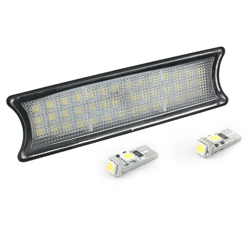 18-Piece 6000K White LED Interior Bulb Kit – For BMW E46 Sedan & M3 (T10, 194, 31mm)