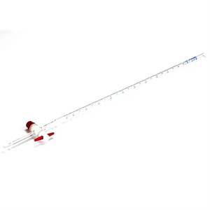 ห้องปฏิบัติการแก้วบิวเรตตรง PTFE <span class=keywords><strong>Stopcock</strong></span> 50มิลลิลิตร100มิลลิลิตรแก้วบิวเรตที่มีแก้วที่สำคัญ - Product Image 3