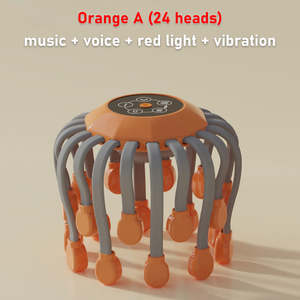 20 Punkt Octopus Claw Relaxation Kopf <span class=keywords><strong>massage</strong></span> gerät Smart Electric Scalp <span class=keywords><strong>Massage</strong></span> Tool Octopus Kopf <span class=keywords><strong>massage</strong></span> gerät - Product Image 5