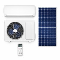Climatiseur solaire hybride AC/DC 18000 BTU hors réseau à entraînement direct PV sans onduleur, Wi-Fi intelligent, prix fabricant pour les revendeurs