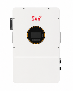 อินเวอร์เตอร์พลังงานแสงอาทิตย์ไฮบริด SUNPLUS 8KW 24V 100A MPPT รองรับแรงดันไฟฟ้าเข้า 500V ระบบเฟสเดียว คลื่นไซน์บริสุทธิ์ อินเวอร์เตอร์แบบออฟกริด สินค้าในสหรัฐอเมริกา - Product Image 1