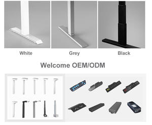 Escritorio ajustable de elevación doble, elevador eléctrico para oficina, escritorio de pie para ordenador - Product Image 4