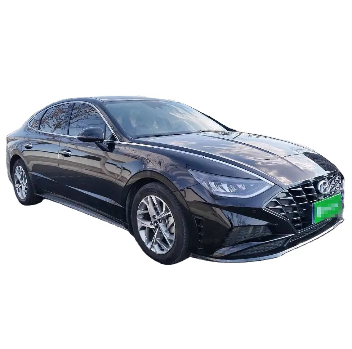 Depósito precio barato Hyundai Sonata 2021 2022 2023 nuevo coche gasolina automóvil versión hecha en China coches populares baratos venta