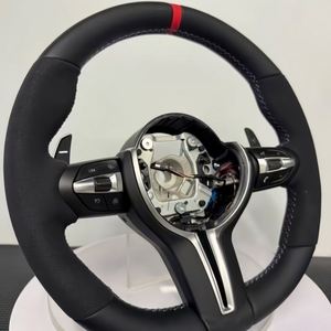 Volante de cuero automotriz de alta calidad para <span class=keywords><strong>BMW</strong></span> M3 M4 M5 M8 F10 F30 F20 F80 F82 F22 - Product Image 4