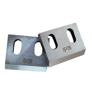 Lames de coupe rotatives en plastique, lames de broyeur de bouteilles en PET, lames de granulateur de pneus, <span class=keywords><strong>couteaux</strong></span> de déchiqueteuse - Product Image 1