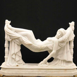 Statue extérieure moderne en marbre de <span class=keywords><strong>Lucrèce</strong></span> décédée pour la décoration de jardin - Product Image 2