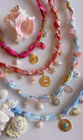 2025 mode Bandana colliers bricolage matériel recyclé collier écharpe collier à breloques