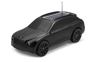 Haut-parleur portable créatif avec antenne FM, radio, caisson de basses stéréo, <span class=keywords><strong>Bluetooth</strong></span>, panneau solaire en verre, recharge, lampe torche LED - Product Image 2