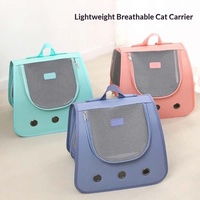 Sac de transport portable pour animaux de compagnie, respirant, multifonctionnel, avec large champ de vision, accessoires pour chats et chiens, pour les voyages en plein air, la randonnée, le camping et l'usage quotidien